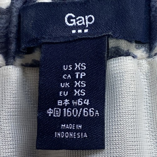 GAP Women's Geometric Print Elastic Waist Lined Long Maxi Skirt Size XS - Picture 3 of 4