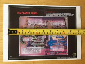 Super Metroid NTSC SNS-RI-USA SNES Nintendo S.NES instructions Manual A4 Reprint
