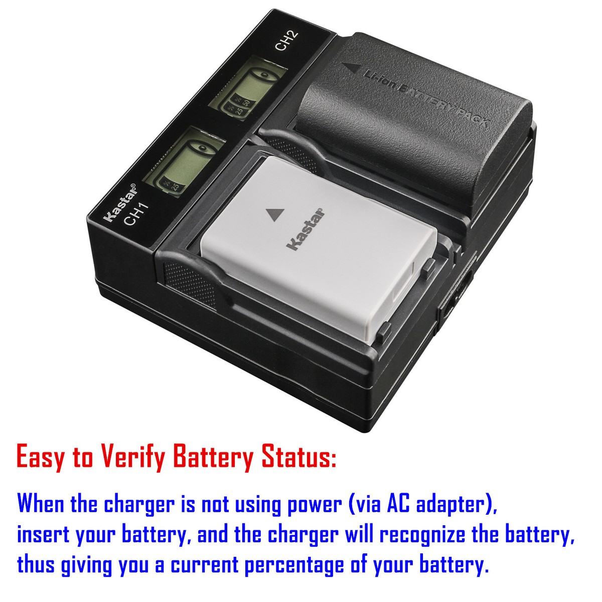 Kastar Battery LCD Rapid Charger for NB-11L & Canon IXY 110F IXY 220F IXY  420F