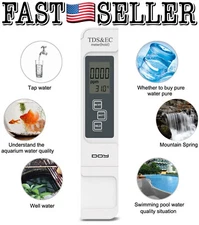 DOY Digital TDS Water Quality Tester, 3 in 1 Accurate TDS, EC, Temperature - NEW