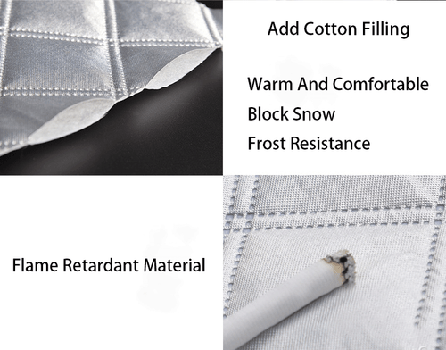 Heavy Duty Car Windscreen Cover Ice Frost Snow Windshield Protector Sun Shade 1* - Picture 3 of 11