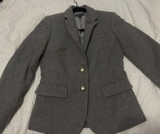 J.CREW Mercantile Schoolboy Wool Blend Blazer Jacket Gray 00