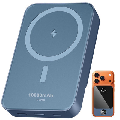 Magnetic Wireless Portable Charger, 10000mAh Power Bank with PD20w Fast Charging