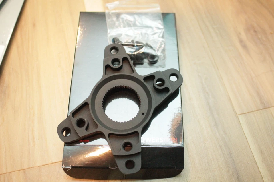 ROTOR Q-ring chainring set & spider for ALDHU/VEGAST cranks OVAL 46/30 - Image 3 of 4