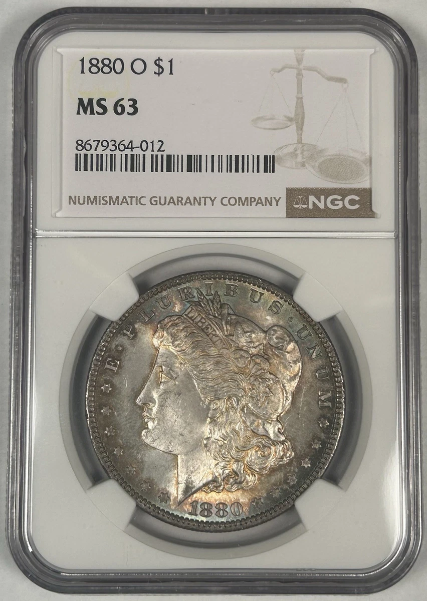MS 63 Graded 1880 Year Morgan US Dollars (1878-1921) for sale | eBay