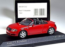 Ж Rare Amulettrot 1,200pcs Ж MINICHAMPS 1/43 Audi TT Roadster 8N 1999 Ж