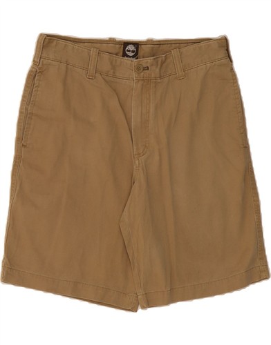 TIMBERLAND Herren Chino Shorts W34 Large beige Baumwolle BW11