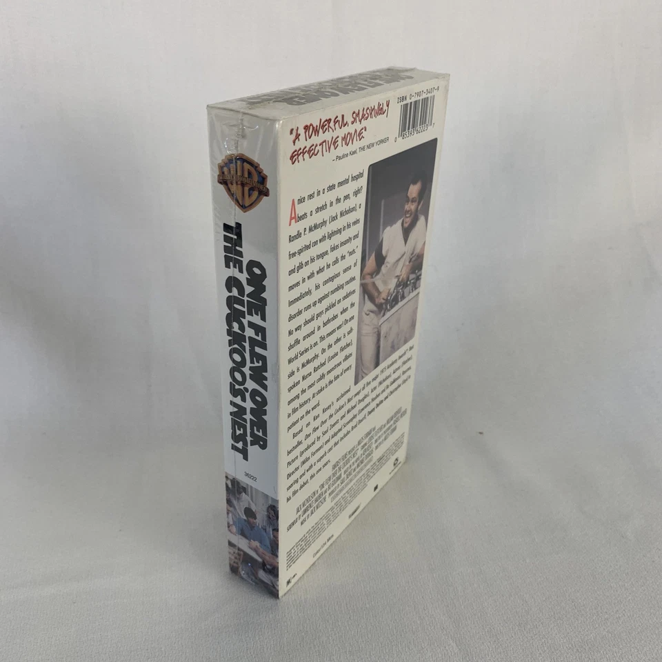 ONE FLEW OVER THE CUCKOO'S NEST NEW SEALED VHS JACK NICHOLSON - Image 4 of 4