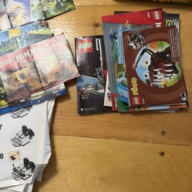 LEGO Instructions Manuals Various Bulk Lot - City Star Wars Heroes Turtles - 50+