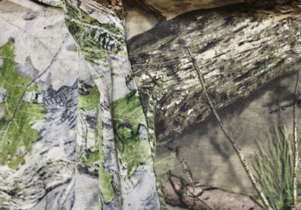 COSTILLA 1X1 TELA ATLÉTICA CAMUFLAJE ROBLE MUSGO ROMPER PAÍS 60" ANCHO POR YARDA Foto 3 de 4