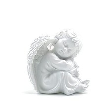 Asng Cherubs Angels Resin Garden Statue Figurine, Hug little angel-right
