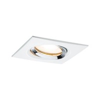 LED Einbauleuchte Nova Plus Einzelleuchte Schwenkbar IP65 Eckig 93X93 Mm 30° GU1
