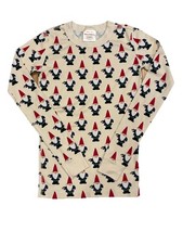 Hanna Andersson GNOMES Pajama Top Kids Size 140 cm US 10 NEW