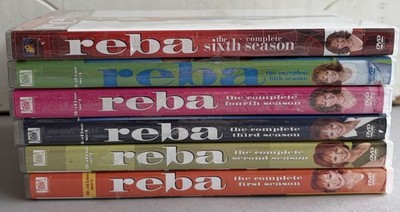 Reba The Complete Series Seasons 1-6 DVD Set Reba McEntire VG Used