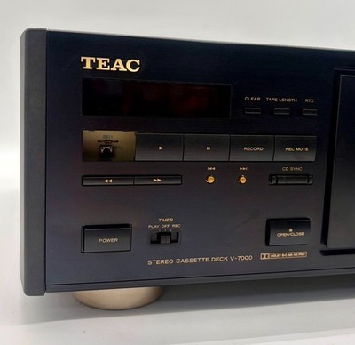 TEAC V-7000 CD MD カセットデッキ 100V 20W TEAC V-7000の仕様 ティアック