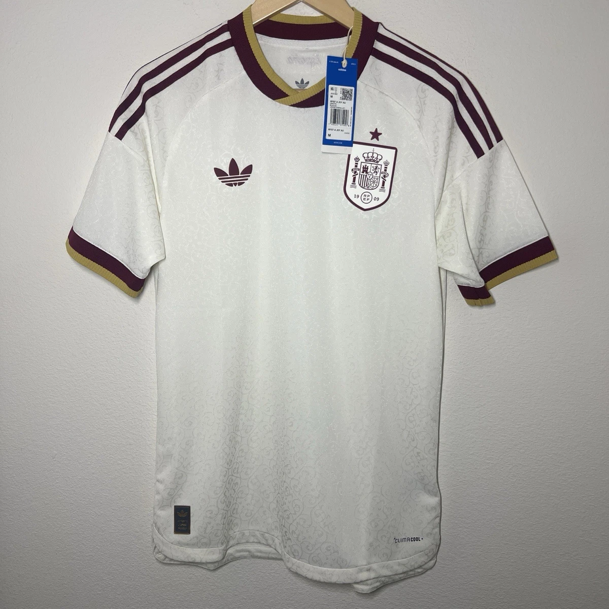 Las mejores ofertas en Equipo nacional Adidas España Blanco Ropa 