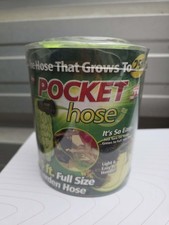 Pocket Hose 25 ft Expanding Hose Green Light & Easy to Handle Outdoor