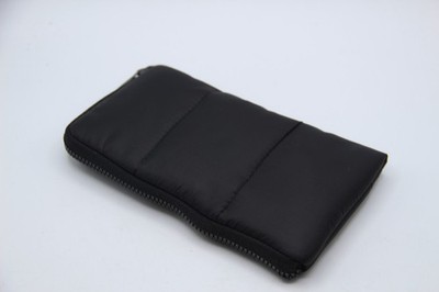 NEW MONCLER BLACK AUTHENTIC EYEGLASSES SUNGLASSES POUCH ZIPPER