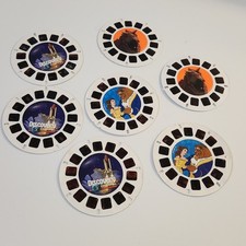 Lot 7 View Master 360 Reels DISCOVERY CHANNEL DINOSAURS BEAUTY AND THE BEAST Vtg
