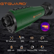 US Thermal Monocular for Hunting, 384x288 (50Hz), Wi-Fi, Night Vision Monocular