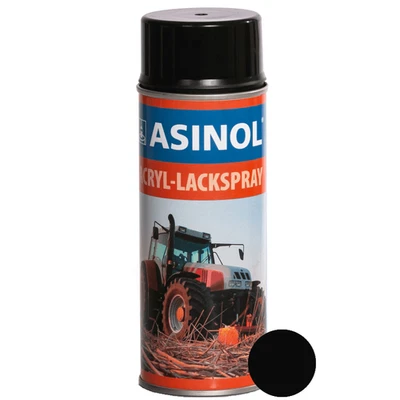 Acryl-Lackspray IHC Schwarz 400 ml Lack Farbe Spraydose ASINOL