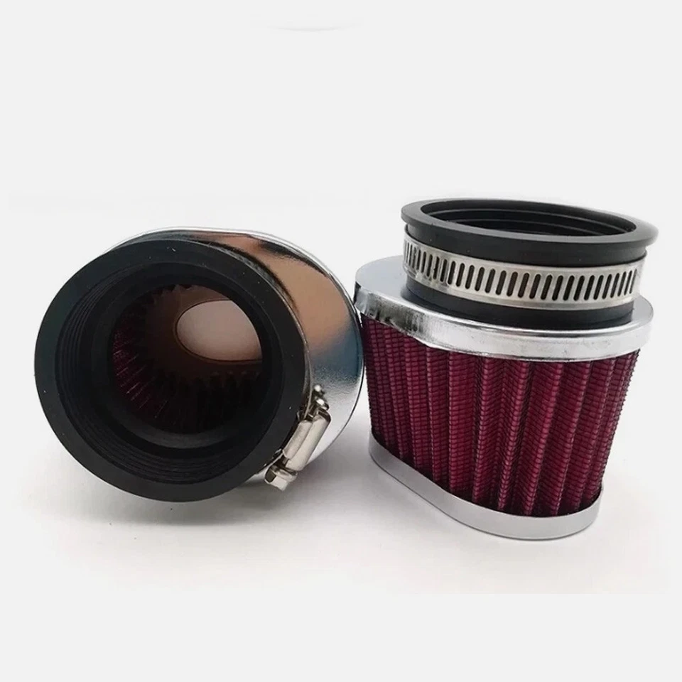 Limpiador de cápsulas de filtro de aire universal de 60 mm 2 piezas para bicicleta suciedad ATV Quad Pit motocicleta Foto 3 de 4