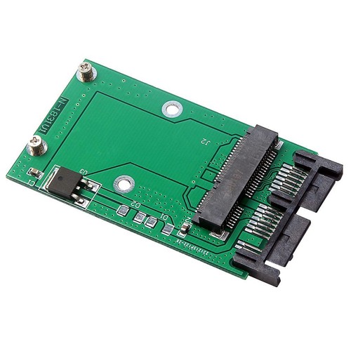 MSATA SSD Vers 1.8" (7+9Pin) Micro SATA 16Pin Adaptateur Convertisseur Carte - Afbeelding 2 van 3