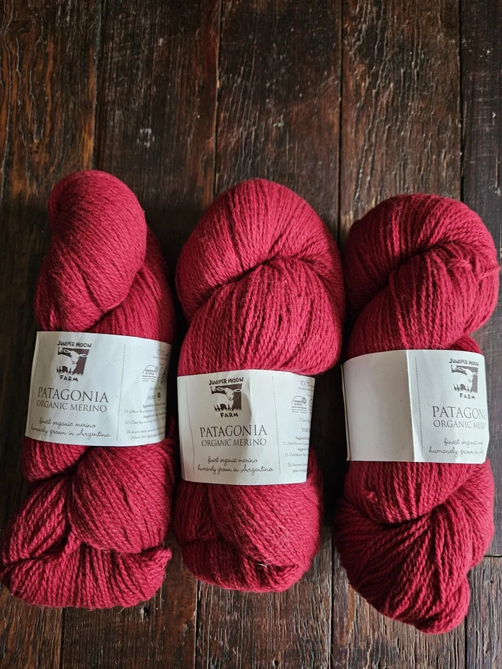 Patagonia Bio Merino Garn Set von Juniper Moon Farm