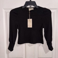 Joyfolie Mia Joy Girl  s Sweater Top, NWT, Size 7, Black