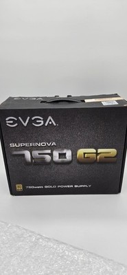 EVGA SuperNOVA G2 750W Gold Power Supply(24pin, SATA & GPU Cables not Included)