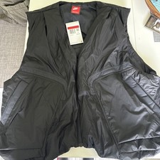 Nike Tech Woven Lightweight Vest Black Loose Men’s Size Large HM4262-010 $180