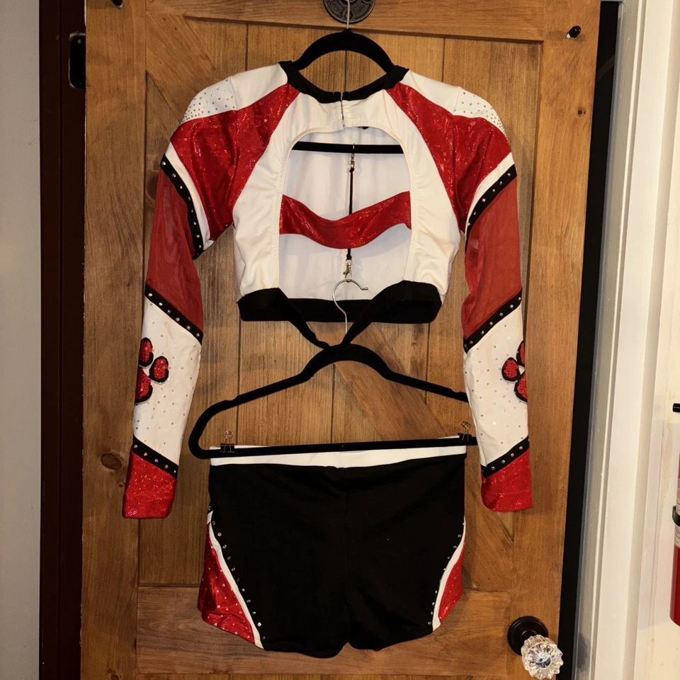 Adulto Mujer GRANDE Auténtico Uniforme de Porristas, Halloween, Alta Calidad   Foto 2 de 2