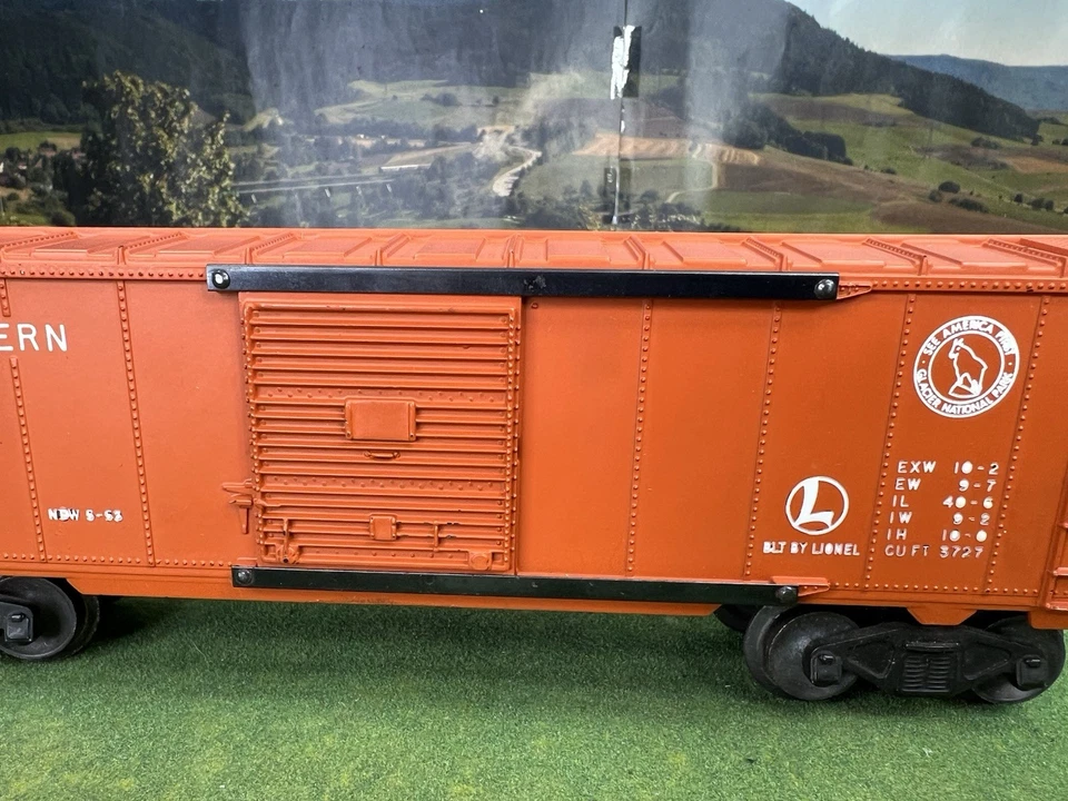 原装 LIONEL POSTWAR 6464-25 大北方 BOXCAR 类型 I 身体 1953-55 C7!!! — 第 3/4 张图片