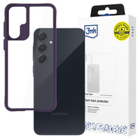 Samsung Galaxy A55 5G - 3Mk Satin Armor Case+ Lila