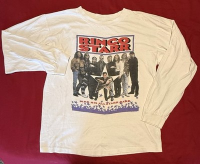 Vintage 1992 Ringo Starr All Star Band Long Sleeve T-shirt Single Stitch XL