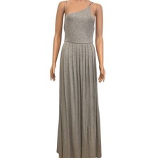 Urban Outfitters medium strappy low back pleated maxi dress D4 3324