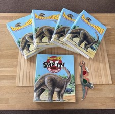Orbis Dinosaurs Binders 1-4 + Swap it card collection