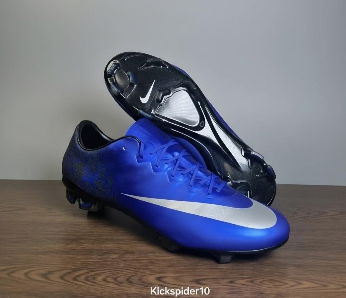 Nike Mercurial Vapor X CR7 FG Men's Cleats Size 11.5 Deep Royal