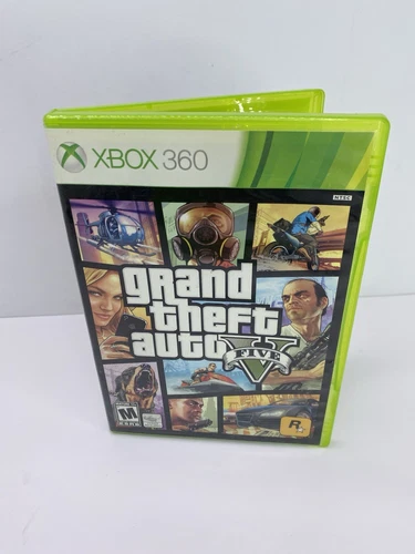 Grand Theft Auto V GTA V - Microsoft Xbox 360 - Tested & Working NO MAP
