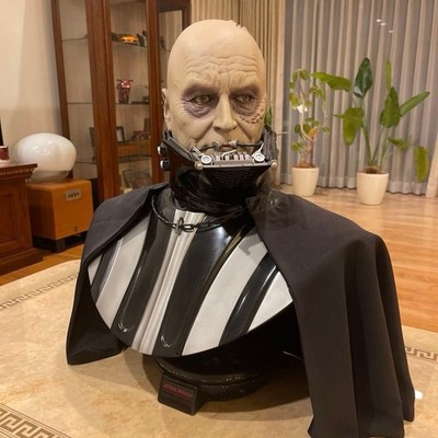 Star Wars lebensgroße Büste Darth Vader von Sideshow Collectibles kostenloser...