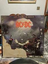 AC/DC Let There Be Rock US press Porky Prime Cut Ultrasonic - VG+