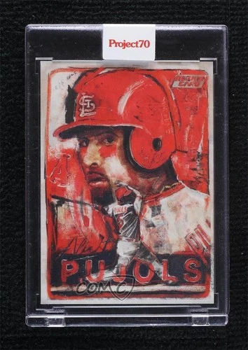 2021 Project 70 Online Exclusive 2001 Topps Baseball Albert Pujols Andrew Thiele
