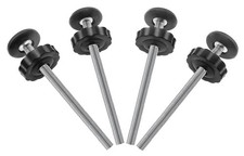 4Pcs Universal Baby Gate Threaded Spindle Rod, M8 8Mm Replacement Bolt Part fo