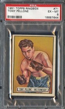 1951 Topps Ringside Boxing Cards 38