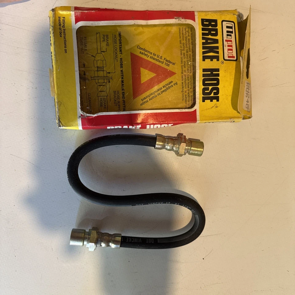 Manguera de freno delantera. Opel Ascona B, Manta B Vauxhall Cavalier 1.3 Cavalier 1.6-1.9 Foto 3 de 3