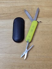 Victorinox Classic SD StayGlow 58mm Swiss Army Knife +Pouch