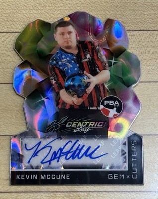 2025 Leaf Xcentric PBA Bowling Kevin McCune Gem Cutters Die-cut Auto /10 XG-KM1