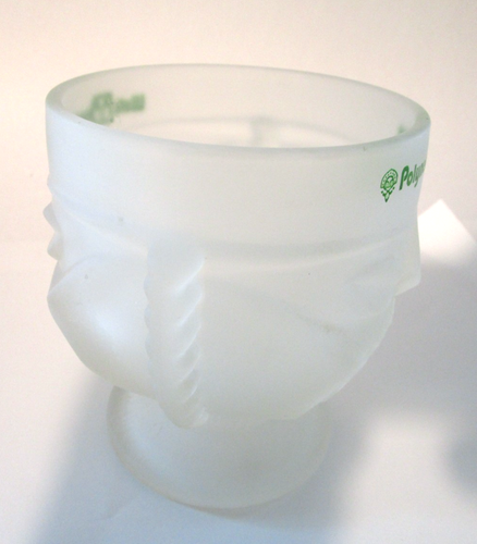 Disney Frosted Glass 2 Faced Tiki Mug Polynesian Village - Picture 10 of 16