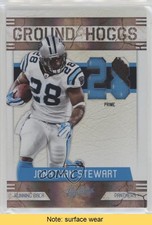 2011 Panini Absolute Memorabilia Ground Hoggs 4/25 Jonathan Stewart #3 READ g1e