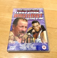 ECW Terry Funks Wrestlefest 1997 - DVD Delta Reg 0 Wrestling Bret Hart Mankind